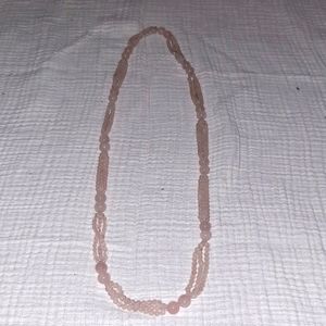 Pink Beaded Necklace